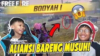 NGAJAKIN MUSUH ALIANSI BIAR BISA BOOYAH BARENG! NIAT BAIK DITERIMA DONG - GARENA FREE FIRE