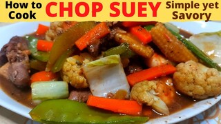 CHOP SUEY l The Best tasting Stir fried Vegetables l An American Chinese Cuisine