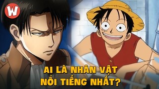 Top 25 Nhân Vật Anime Nổi Tiếng Nhất Năm 2022