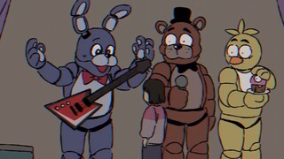 【FNAF Movie Animation Short】Bonnie is telling a super crazy story!!!