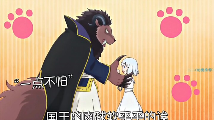 "The beast king looks ferocious, but he is actually a handsome man."