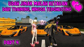 HODE FF 💕 Part 4 BERAWAL DARI TRAINING HINGGA TERGHOSTING , PRANK TRAINING FREE FIRE