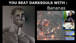 YOU BEAT DARK SOULS WITH....