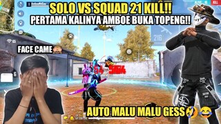 INI YANG KALIAN TUNGGU2!! SOLO SQUAD SAMBIL FACE CAME, AUTO MALU GESS!!