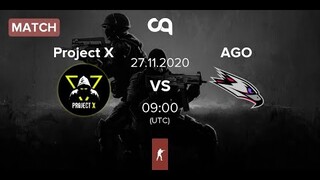 🔴LIVE CSGO Project X VS AGO European Development Championship (Bo3)