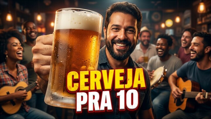 Sextou! 🇧🇷 🍺 CERVEJA PRA 10 | Pagode Ao Vivo | Roda | Festa Brasileira | Amigos #pagode