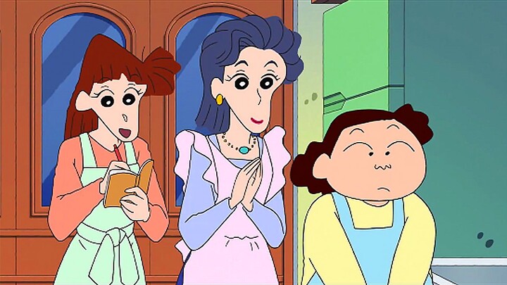 "Sure enough, among the several mothers, only Kazama's mother has a unique style and outstanding tem