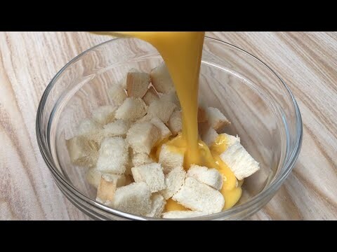 resep 5 menit | Campur Telur & Roti untuk resep lezat | Resep sarapan cepat dan mudah #omelettepizza