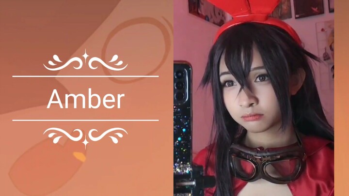 Kompilasi Video Cosplay Amber Genshin Impact | Ask_Nia