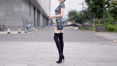 Modern-style qipao outfits?