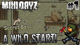 An insane start! - Mini Dayz |Gameplay|