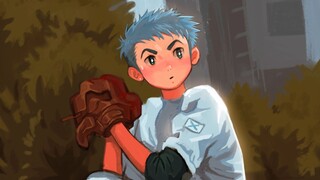 【板绘】正男长大表示一个打十个