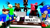 RIP Willow! Sad Roblox Piggy Animation with Sonic and Baldi - Book 2 Chapter 12 Hero Ending