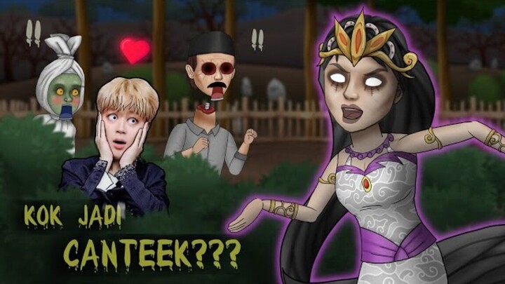 Lathi versi Hantu! Jimin BTS palsu pun terpana #HORORKOMEDI  Kartun Lucu, Animas