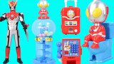 Ultraman's Shooting Machine Candy Snacks và Phone Candy Play
