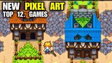 Top 12 Best New Pixel games Android 2023 | Best New Pixel art game Mobile and iOS 2023