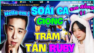 NOXUSS FREE FIRE | CHƠI LỚN BIẾN THÀNH “SOÁI CA GIỌNG TRẦM” TÁN RUBY VÀ CÁI KẾT *RU MÊ TRAI