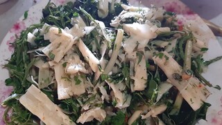 Măng Ngọt Nộm Rau Thối Tây Bắc Món Ăn Dân Dã Của Dân Tộc Thái/HAI LÚA TV