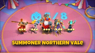 Most Picked Strongest Synergy in Magic Chess 2023 ~ Northern Vale Summoner !!