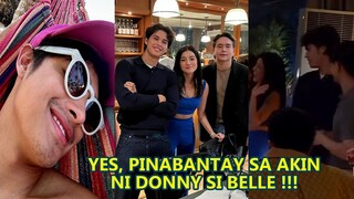 KYLE IBINUNYAG NA PINABANTAYAN NI DONNY SI BELLE SA BIRTHDAY PARTY NI DARREN