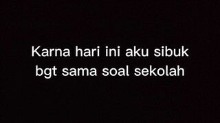 Hanya sekedar pemberitahuan