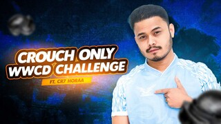 CHICKEN DINNER CHALLENGE WITH CROUCH ONLY FT @Cr7 HORAA | SKYLIGHTZ CONTENT CREATOR