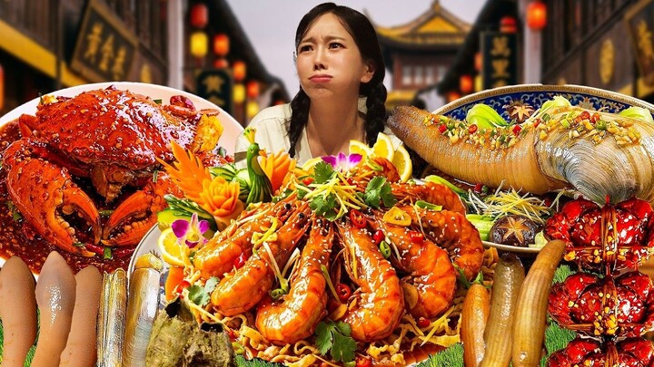 상하이 투어 최종편 🦀 진귀한 해산물 총집합 !! Tried Shanghai’s RAREST Seafood Ssoyoung ASMR