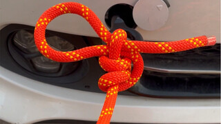 Nút thắt xe kéo này, các bạn bảo có đỉnh không?! #Vua_nút_thắt# #Nút_thắt# #Kỹ_thuật_nút_thắt# #Hướn