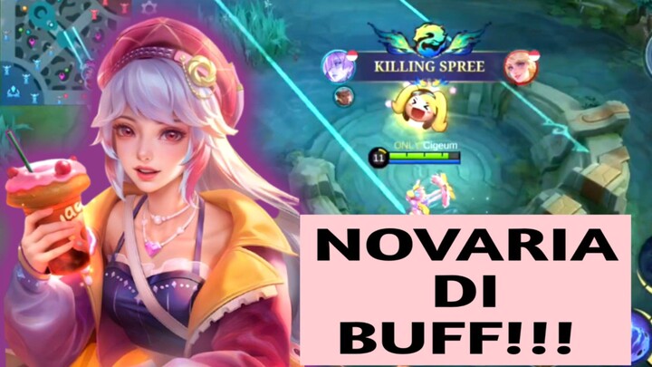 DEMAGE NOVARIA MAKIN NGERI!!!