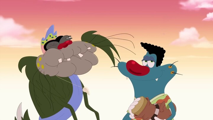 Oggy and the Cockroaches  LIVE IN THE SKY (S05E74) CARTOON - New Episodes in HD