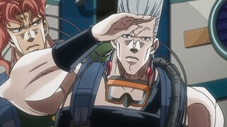 JOJO famous scenes, comparison between Chinese and Japanese, underwear is exposed