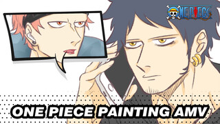 Frenemy Relationships Between Luffy, Kiddo And Roger | One Piece Painting AMV