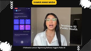 3 rahasia Lancar Ngomong Bahas Inggris Pakai AI