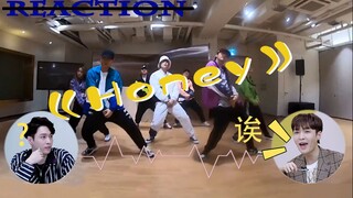 【张艺兴】练习室版Honey 双pd在线reaction | 我应援我自己