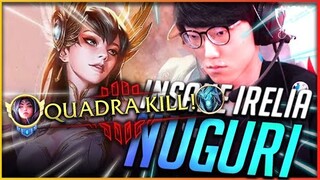 CHÚA TỂ IRELIA NUGURI DIỆT GỌN TOPLANE PSG TRONG 1 NỐT NHẠC 🔥WORLDS BOOTCAMP🔥IRELIA VS AATROX LMHT