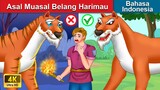 Asal Muasal Belang Harimau 🐯 Dongeng Bahasa Indonesia 🌜 WOA - Indonesian Fairy Tales