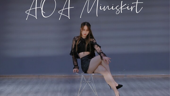 【仙女袁】AOA短裙10cm高跟Queendom版本实力翻跳 为什么你还不懂我的心
