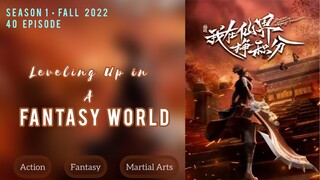 E08 - Leveling Up In A Fantasy World Sub Indo