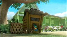 upin & ipin episode senam sihat:mencari jejak sapi