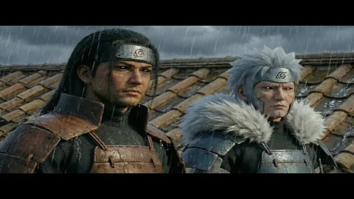 Sarutobi vs Hashirama And Tobirama