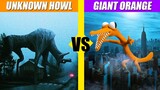 Unknown Howl vs Giant Orange (Rainbow Friends) | SPORE