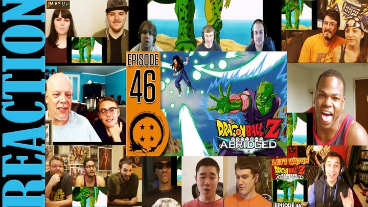 DragonBall Z Abridged: Episode 46 - TeamFourStar (TFS) REACTIONS MASHUP