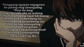 light yagami once said: