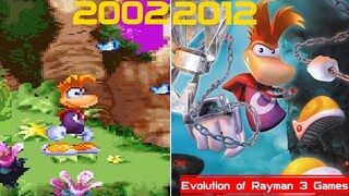 Evolution of Rayman 3 Games [2002-2012]