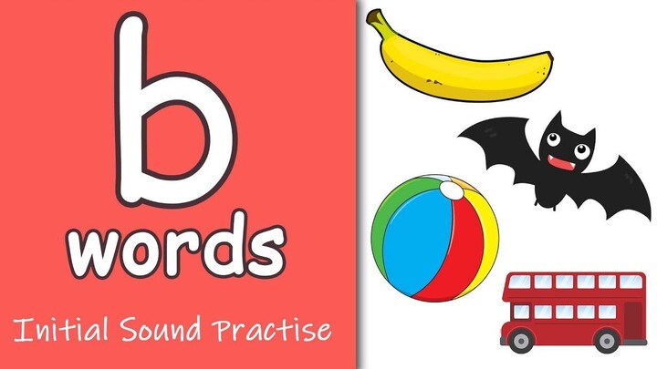 b words | Phonics | English