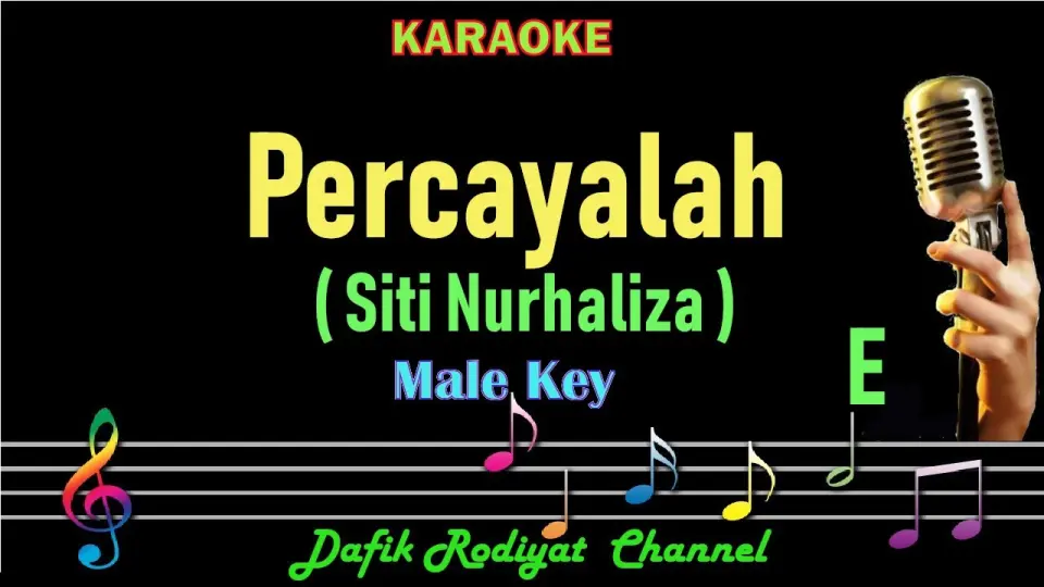 Lirik percayalah siti nurhaliza