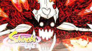 Becoming A JINCHURIKI In This NEW Roblox NARUTO Game... (FOOTAGE) | Shinobi Life 2