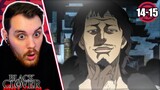 The Diamond Mage! || BLACK CLOVER Episode 14 and 15 REACTION + REVIEW