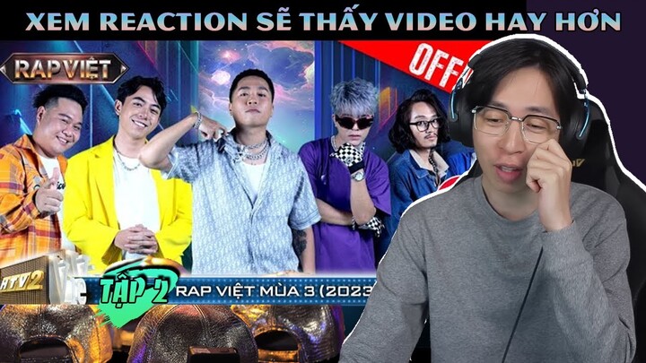 Rap Việt Mùa 3 - Tập 2 | ViruSs Reaction !