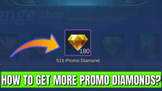 How To Get Extra Promo Diamonds & 515 Coins? | MLBB